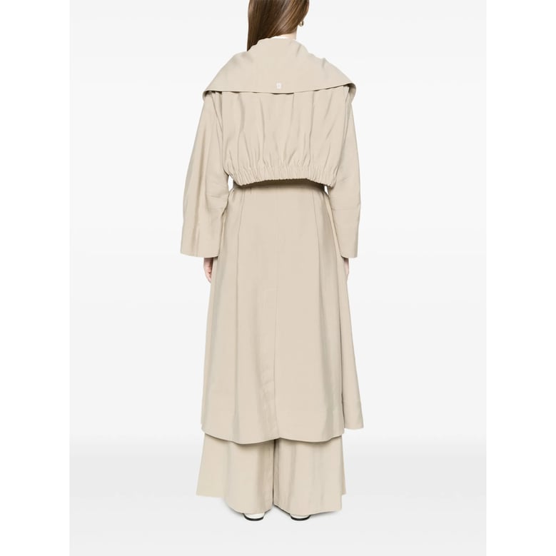 raincoat double-breasted beige by Selfnex