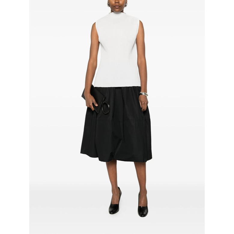 pleated off-white pant co by Selfnex