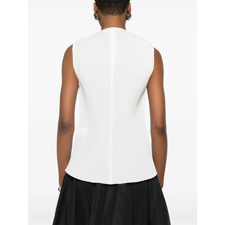 pleated off-white pant co by Selfnex