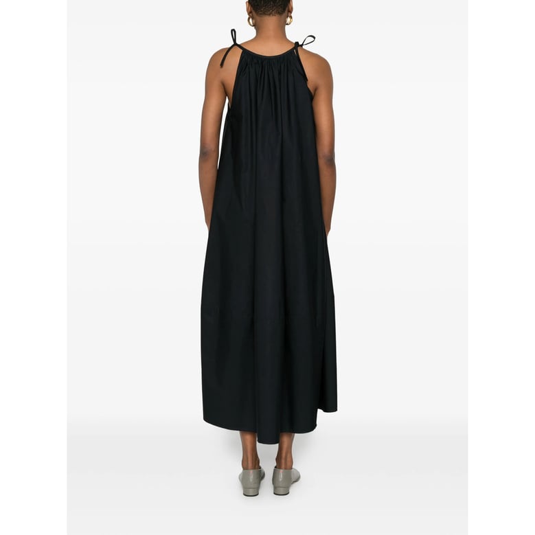 a-line dress with gathered detail by Selfnex