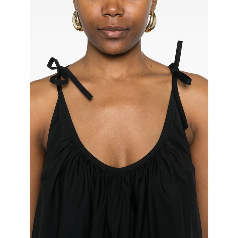 a-line dress with gathered detail by Selfnex