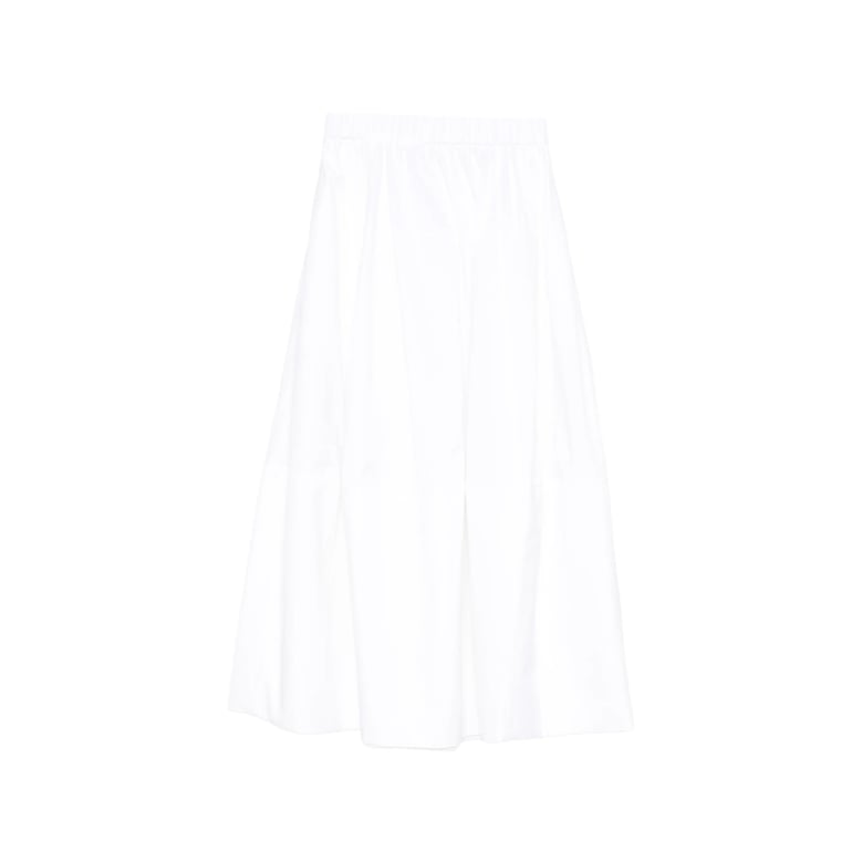 skirt a-line white by Selfnex