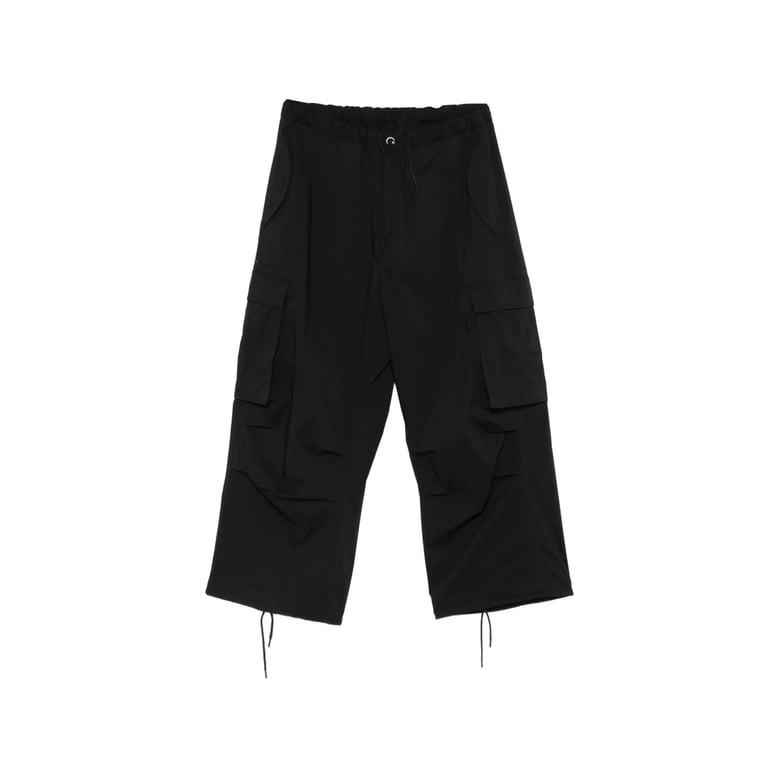 wide-leg trousers black by Selfnex