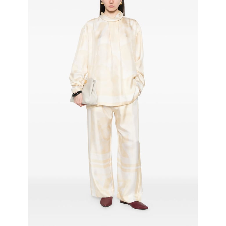 silk trousers by Selfnex