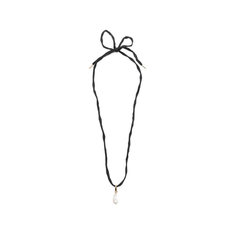 key pendant necklace gold/white by Selfnex