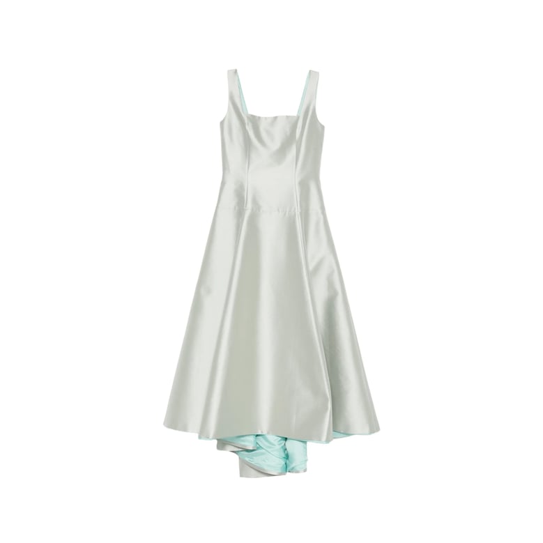 dress square neck green by Selfnex