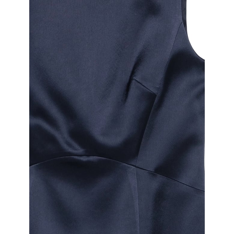 dress triacetate blue by Selfnex