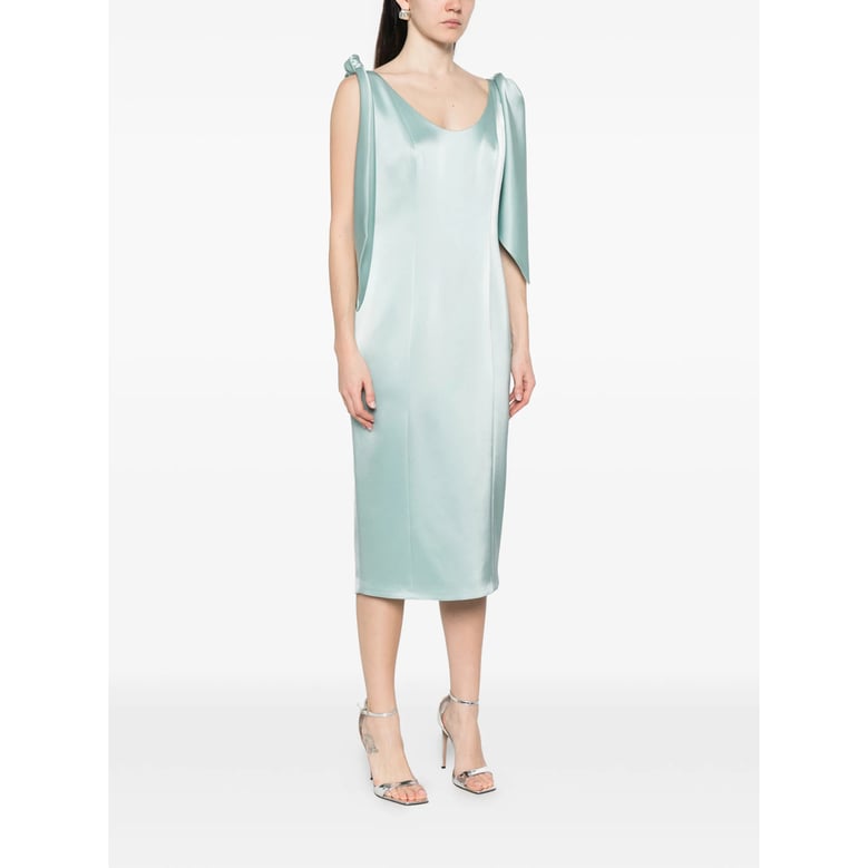 dress ice blue silk by Selfnex