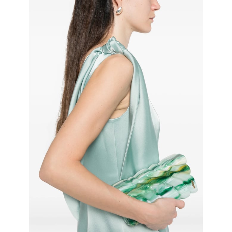 dress ice blue silk by Selfnex