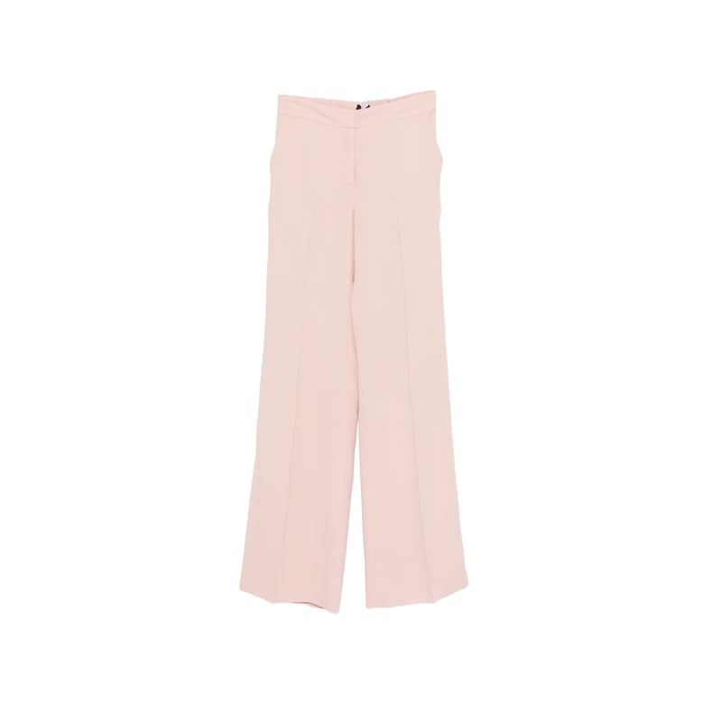 wide leg trousers with slip pockets by Selfnex