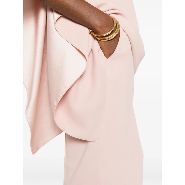 wide leg trousers with slip pockets by Selfnex