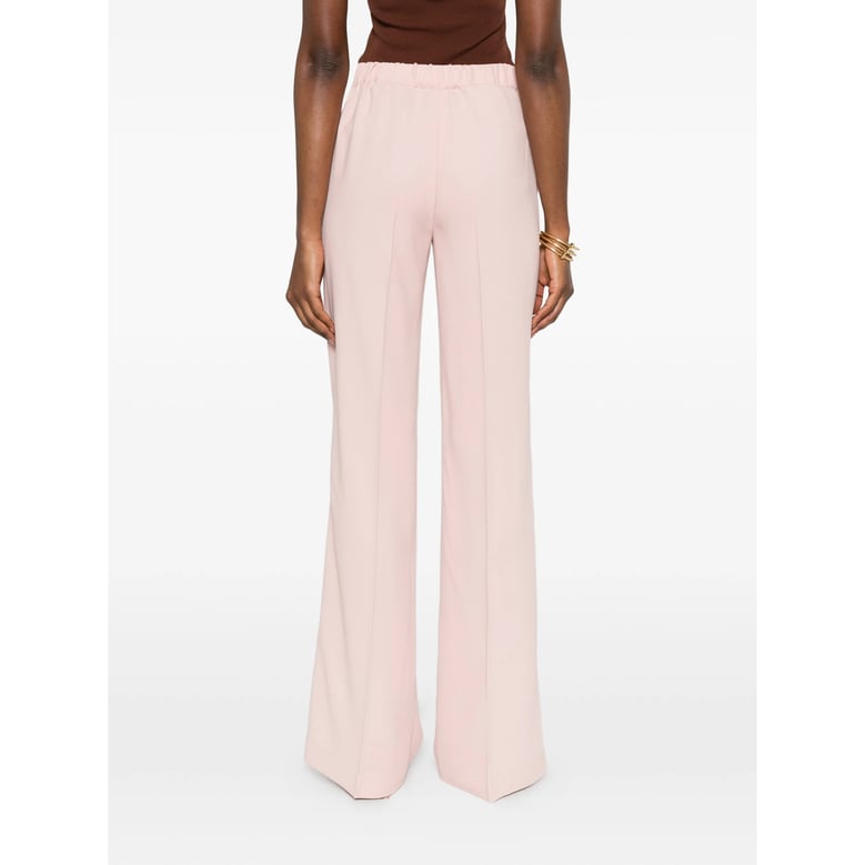 wide leg trousers with slip pockets by Selfnex