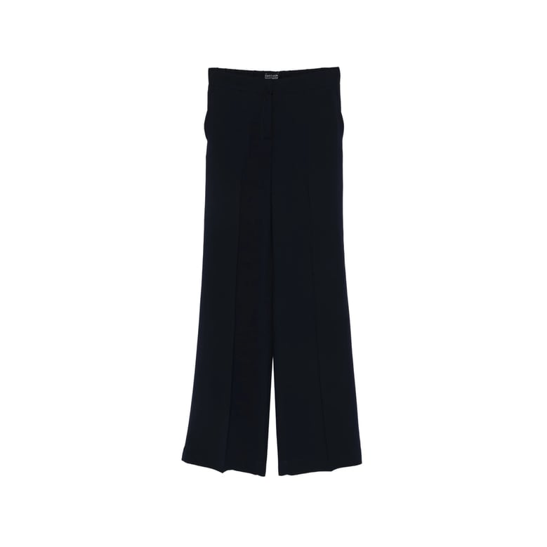 trousers blue polyester by Selfnex