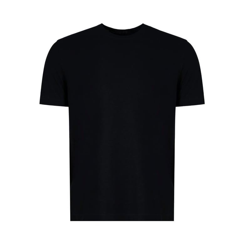 crew neck t-shirt in black by Selfnex
