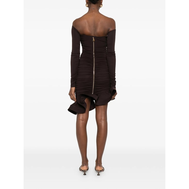 evening dress brown by Selfnex