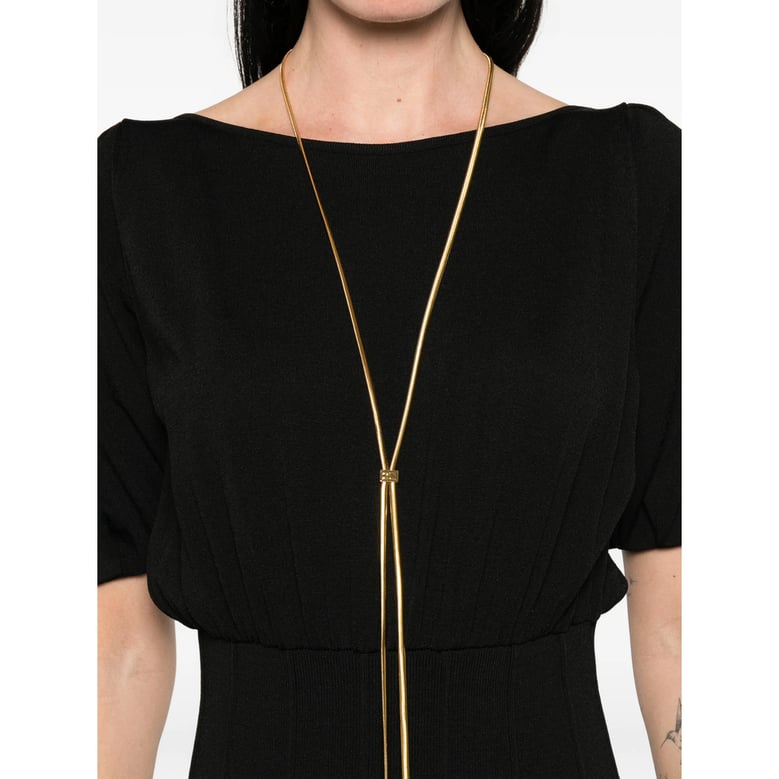 dress viscose-blend black by Selfnex