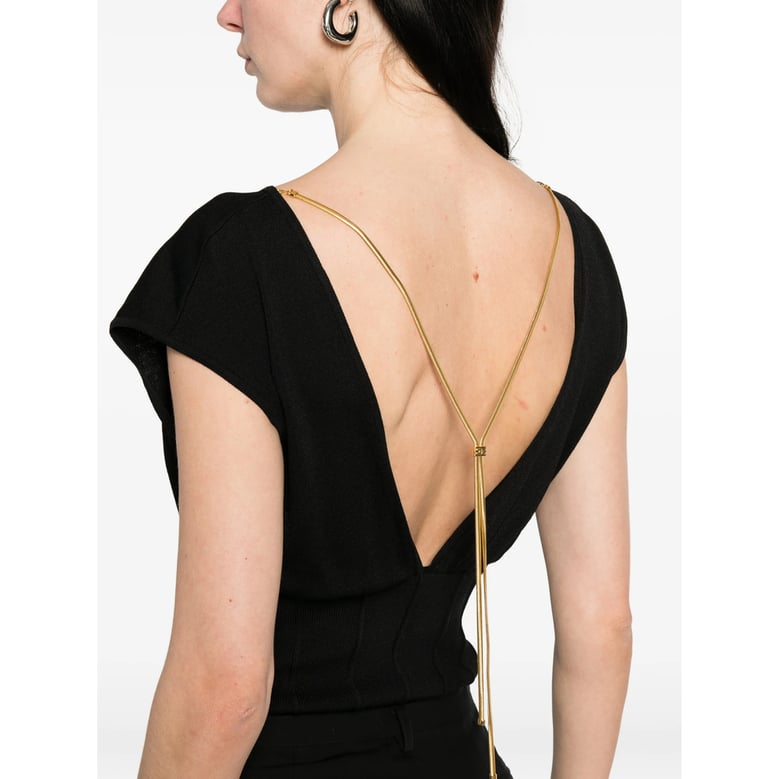 bodysuit ribbed black by Selfnex