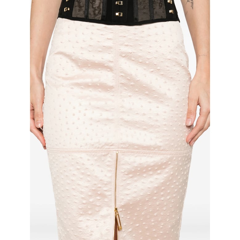 pencil skirt pink by Selfnex