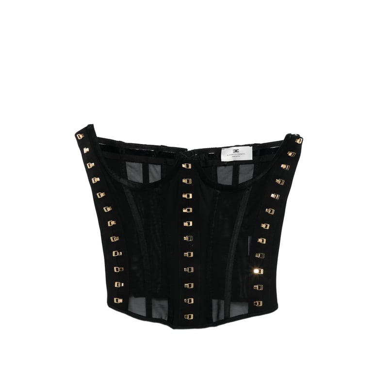 top square-neck black by Selfnex