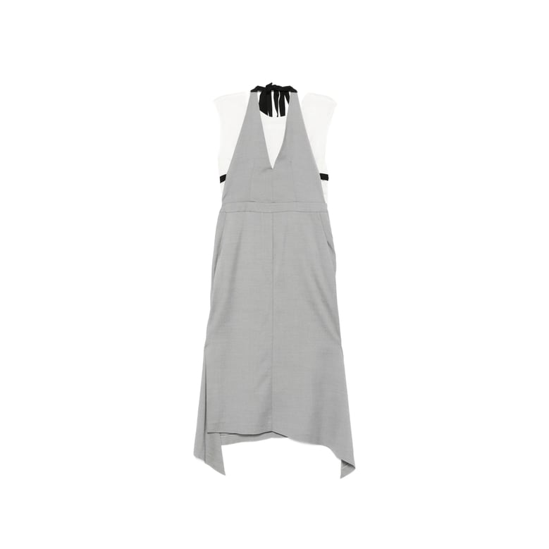 dress grey cotton-blend by Selfnex