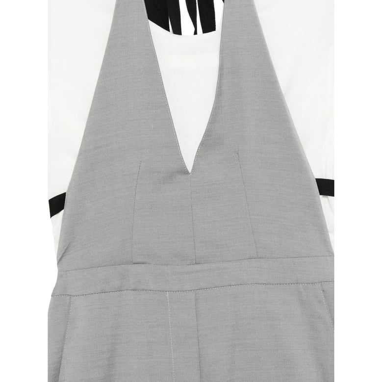 dress grey cotton-blend by Selfnex