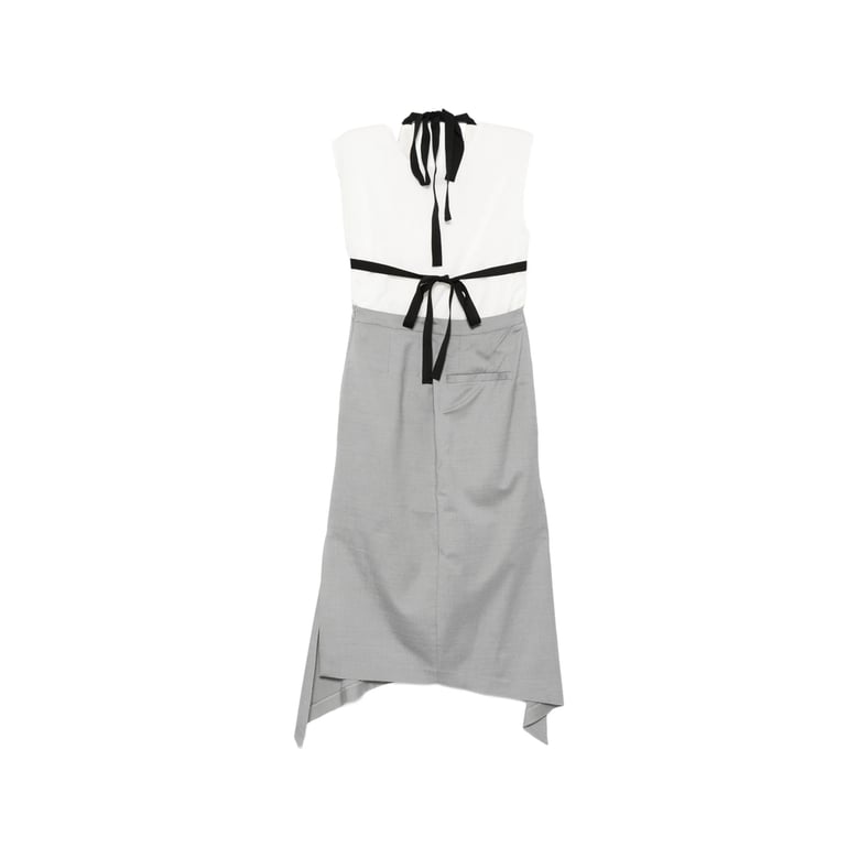 dress grey cotton-blend by Selfnex