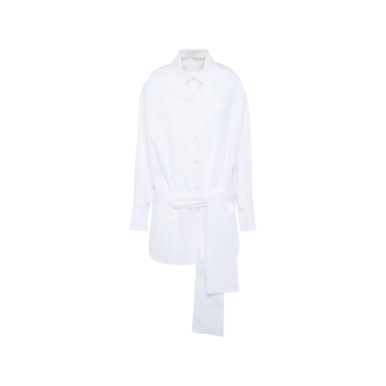 shirt white cotton by Selfnex