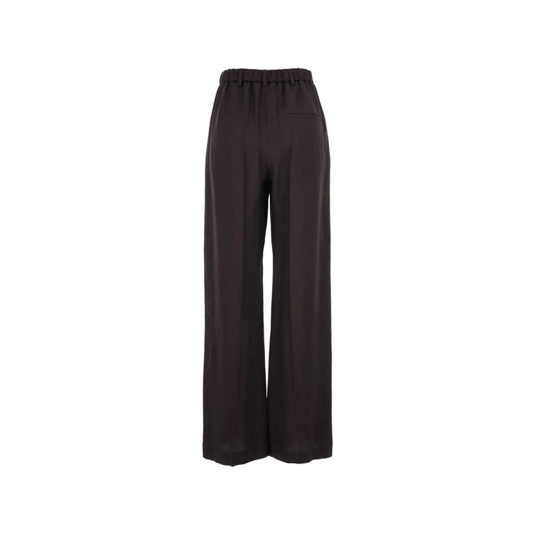 straight trousers brown by Selfnex