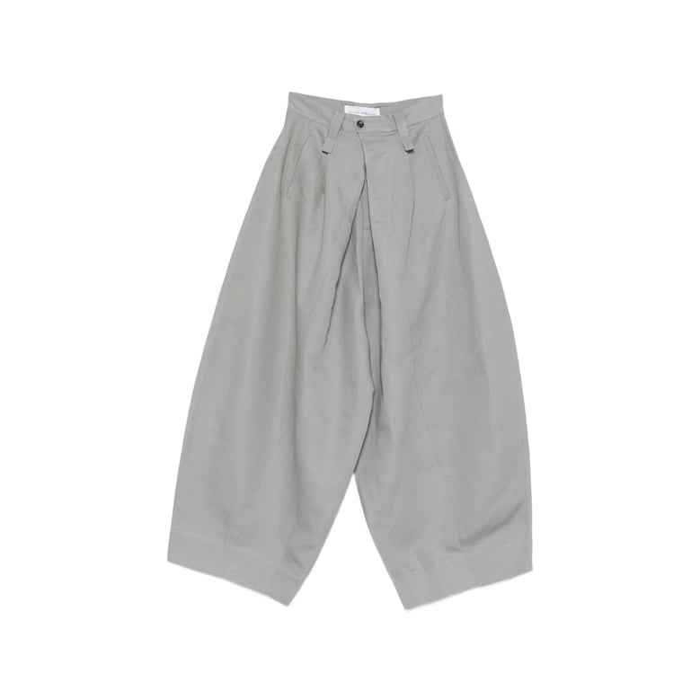 trousers in grey by Selfnex