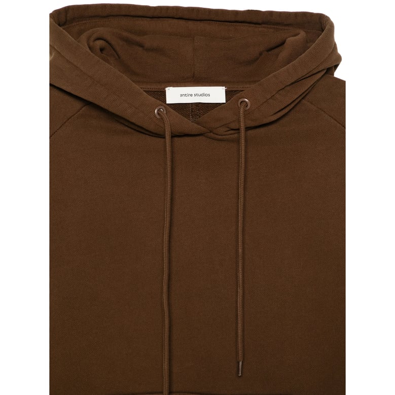 hooded sweatshirt brown by Selfnex