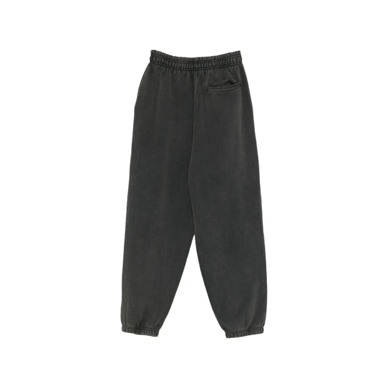 track pants black cotton by Selfnex