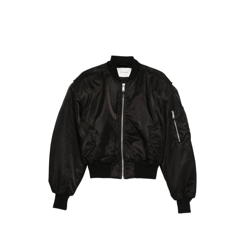 bomber jacket black by Selfnex