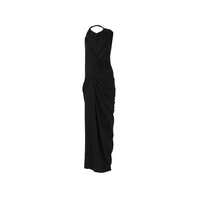 dress halterneck black by Selfnex