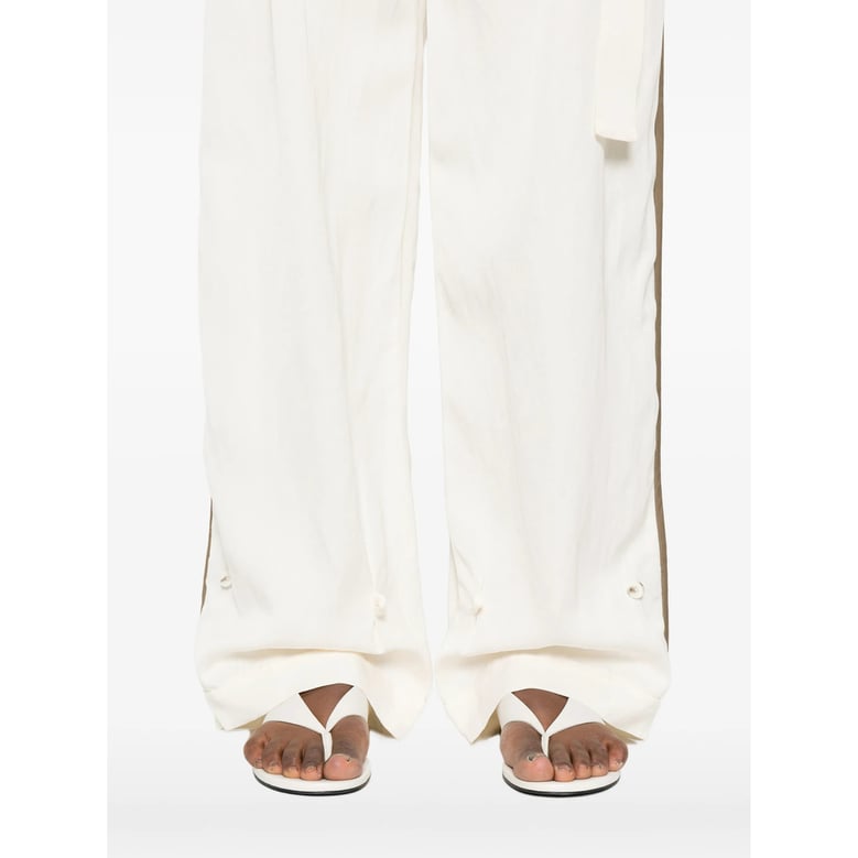 straight trousers neutrals by Selfnex