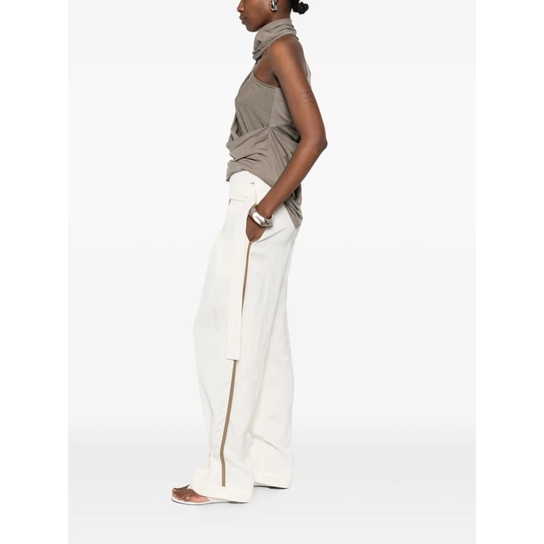 straight trousers neutrals by Selfnex