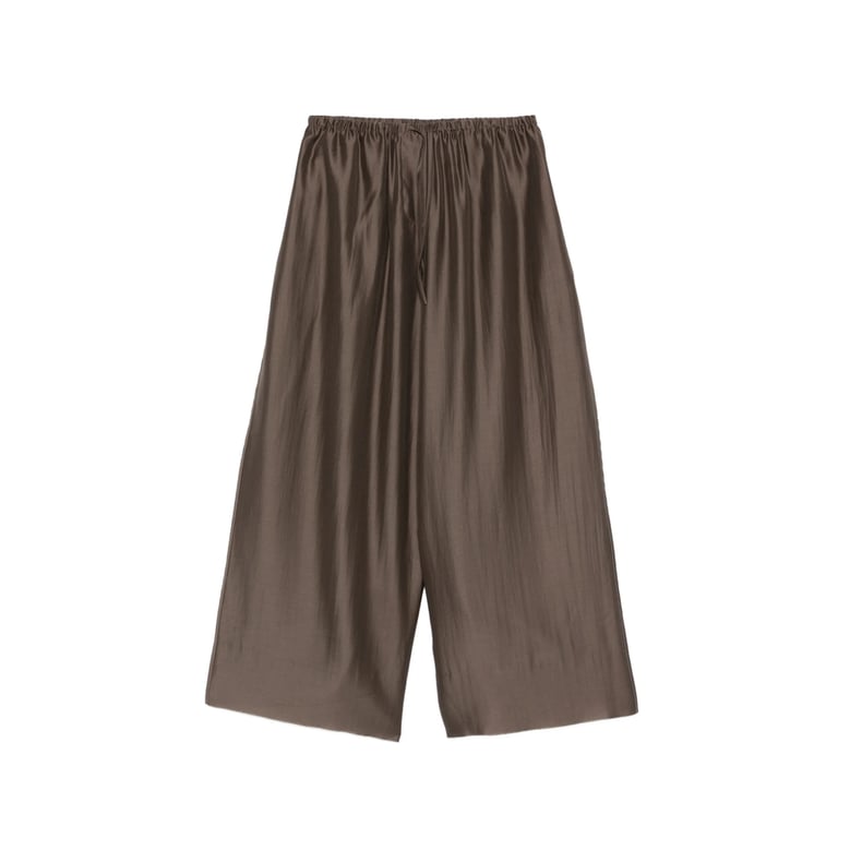 trousers wide-leg brown by Selfnex