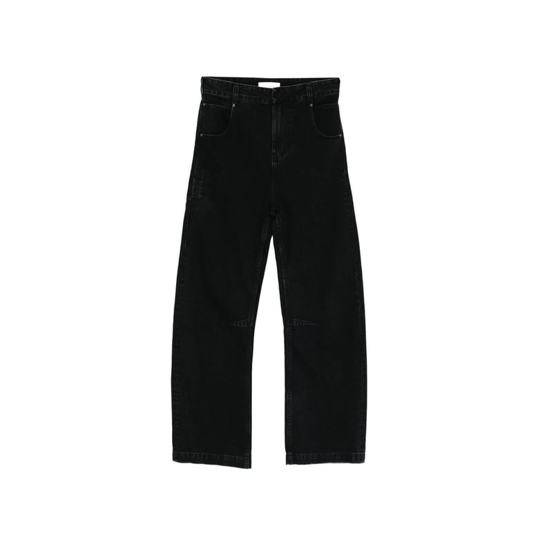 jeans with carpenter details black by Selfnex