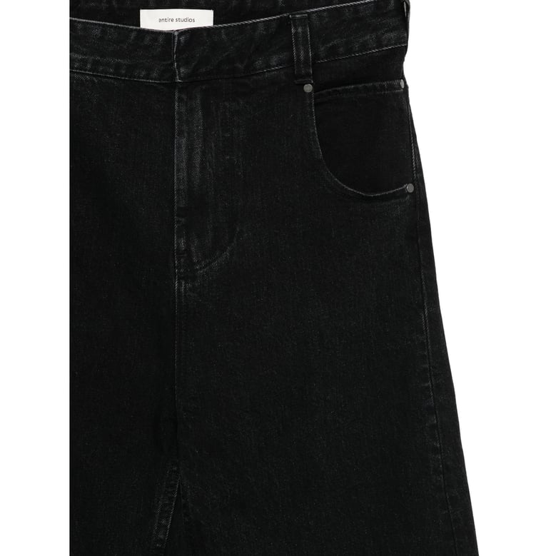 jeans with carpenter details black by Selfnex