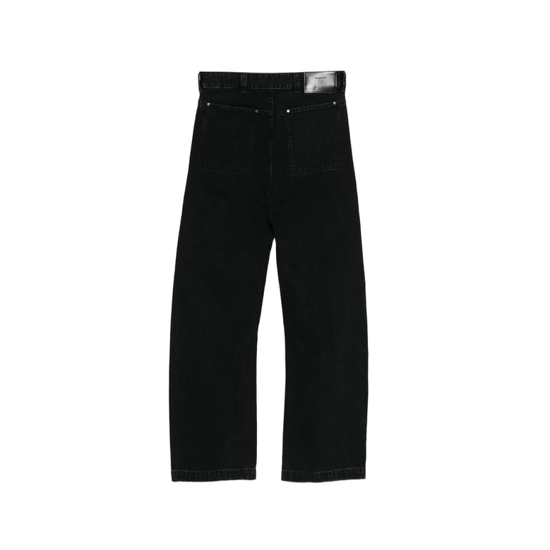jeans with carpenter details black by Selfnex