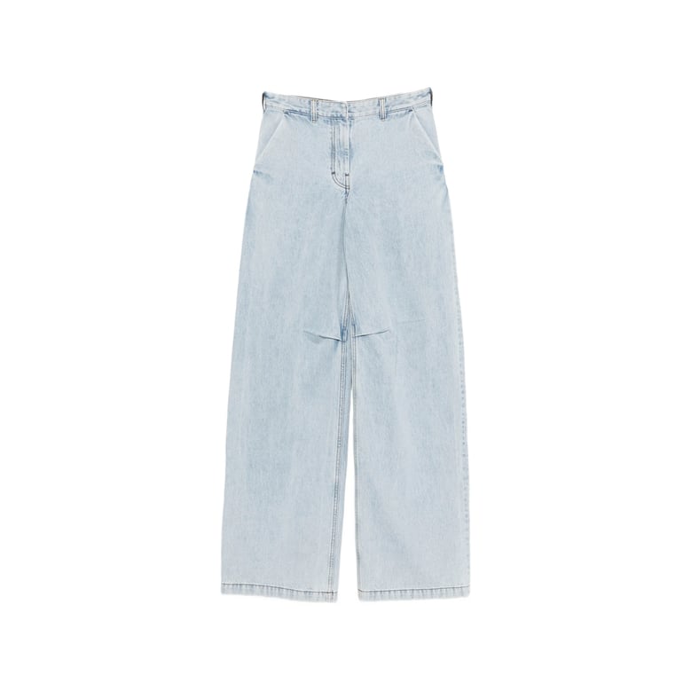 wide-leg jeans blue by Selfnex