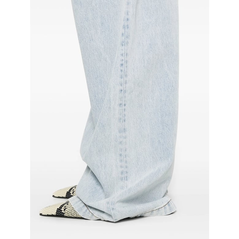 wide-leg jeans blue by Selfnex