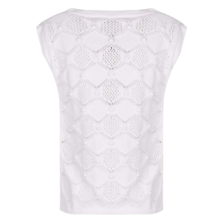 sweater white by Selfnex