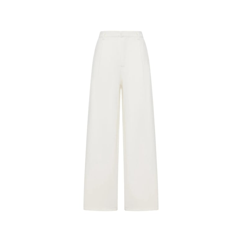 trousers wide-leg cotton by Selfnex