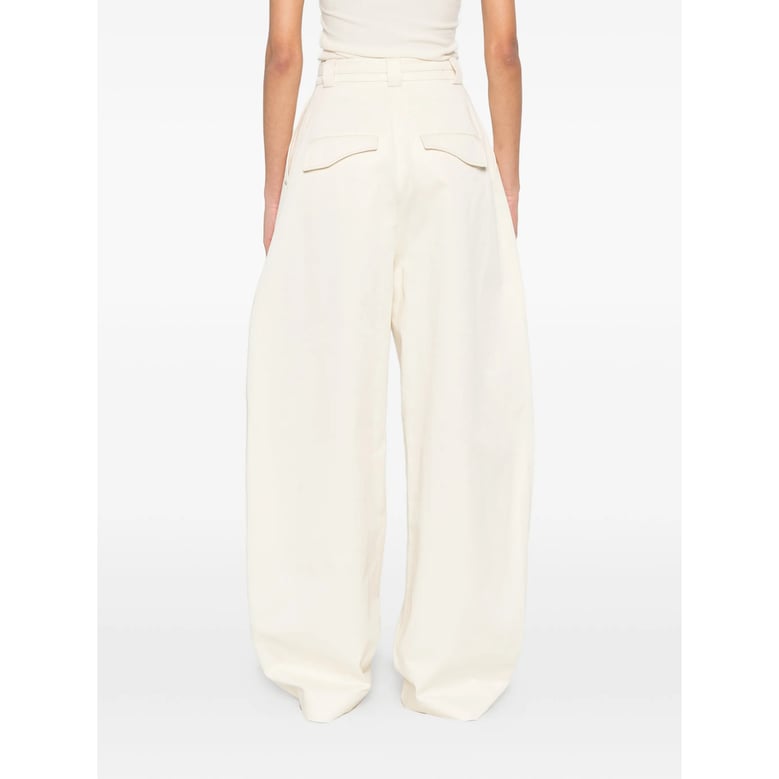 trousers cotton neutrals by Selfnex