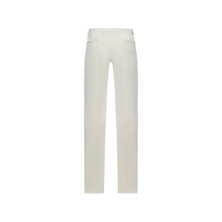belt loops trouser with concealed front closure by Selfnex