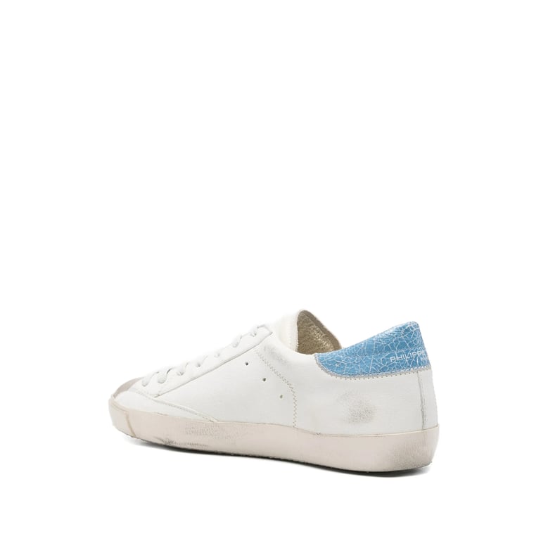 sneaker with cracked-effect heel by Selfnex