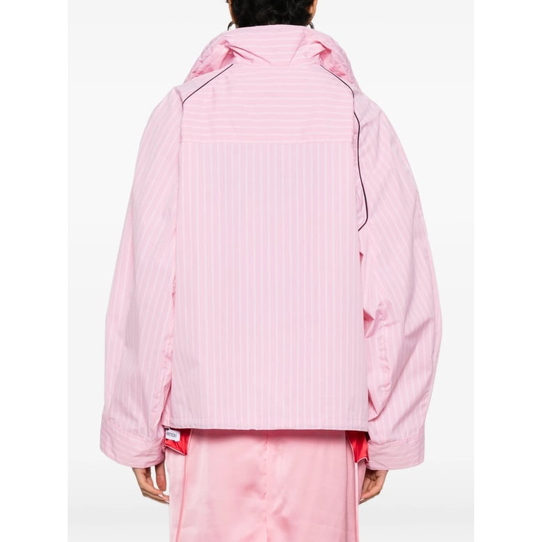 cotton sweater pink/white by Selfnex