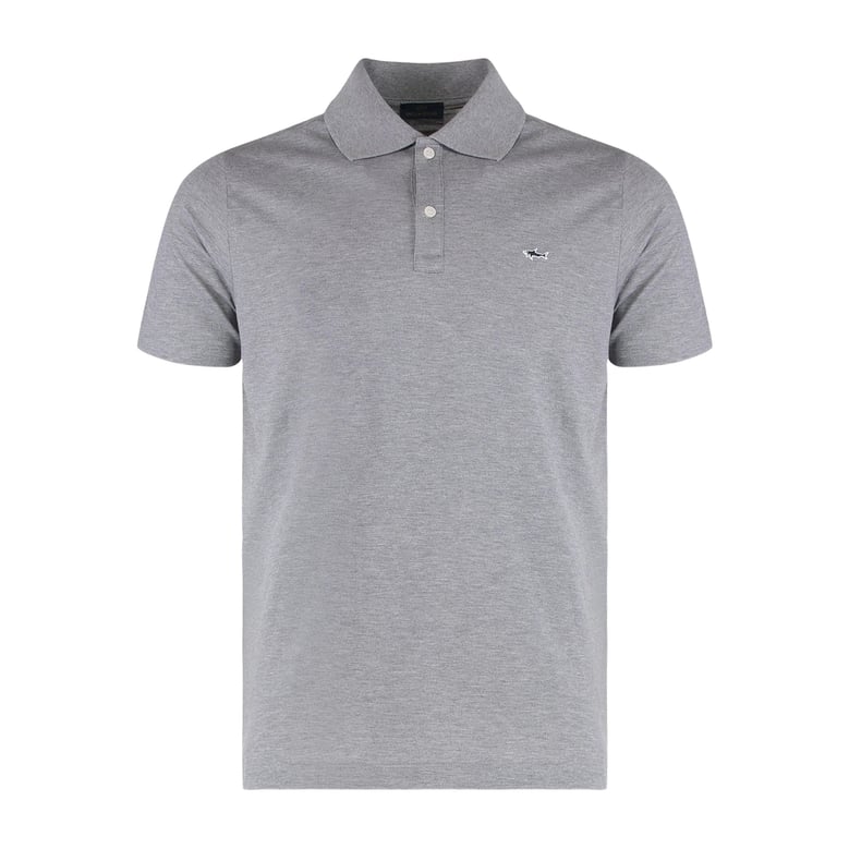 piqué short-sleeve sweater grey by Selfnex