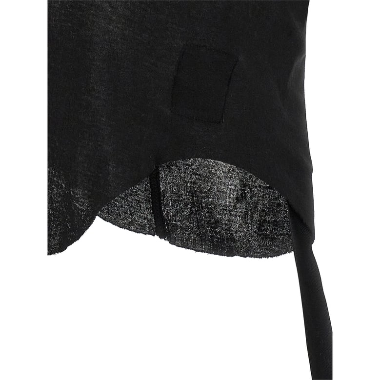 sleeveless top black by Selfnex