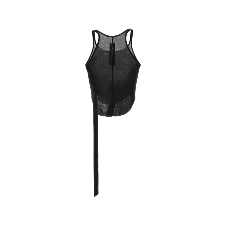 sleeveless top black by Selfnex